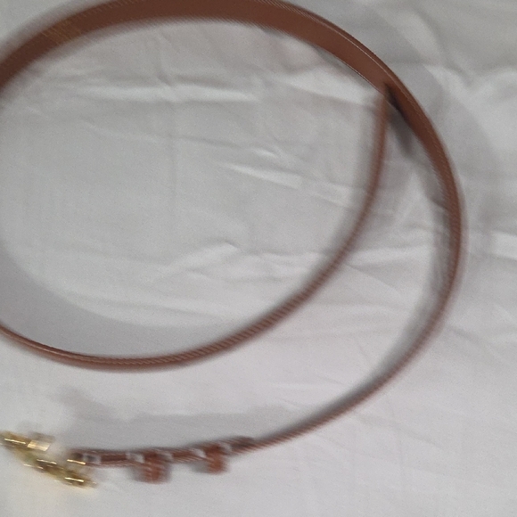 Celine Triomphe Belt Brown Leather 90cm - Picture 13 of 16